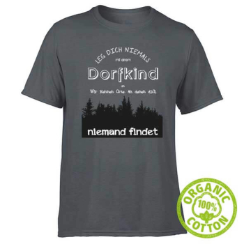 Herren T-Shirt rundhals Bio