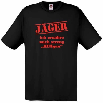 T-Shirt rundhals +size schwarz