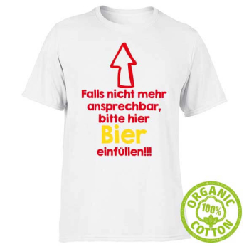 Herren T-Shirt rundhals Bio